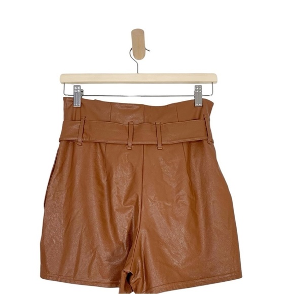 Commando Faux Leather High Waist Shorts Size XS - Picture 4 of 10